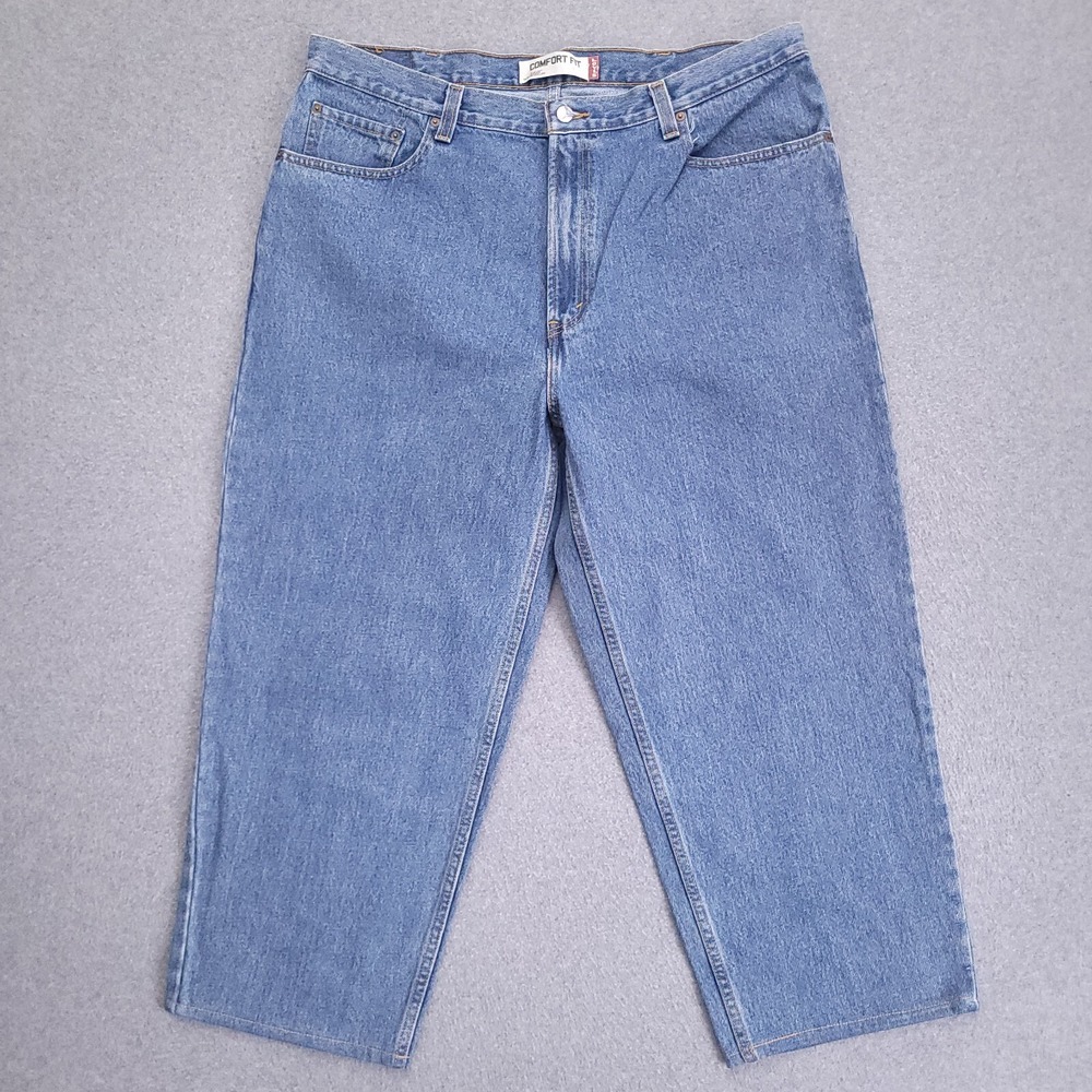 Levis 560 Jeans 40x25 Comfort Fit Loose Baggy Tapered Blue